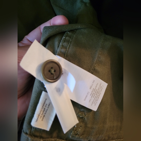 Madewell Northover Utility Jacket Regular Fit Cotton Desert Olive Size Small - Picture 9 of 15